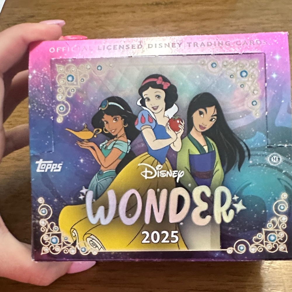 Topps Disney Wonder 2025 full base set tier 1 cards 1-100